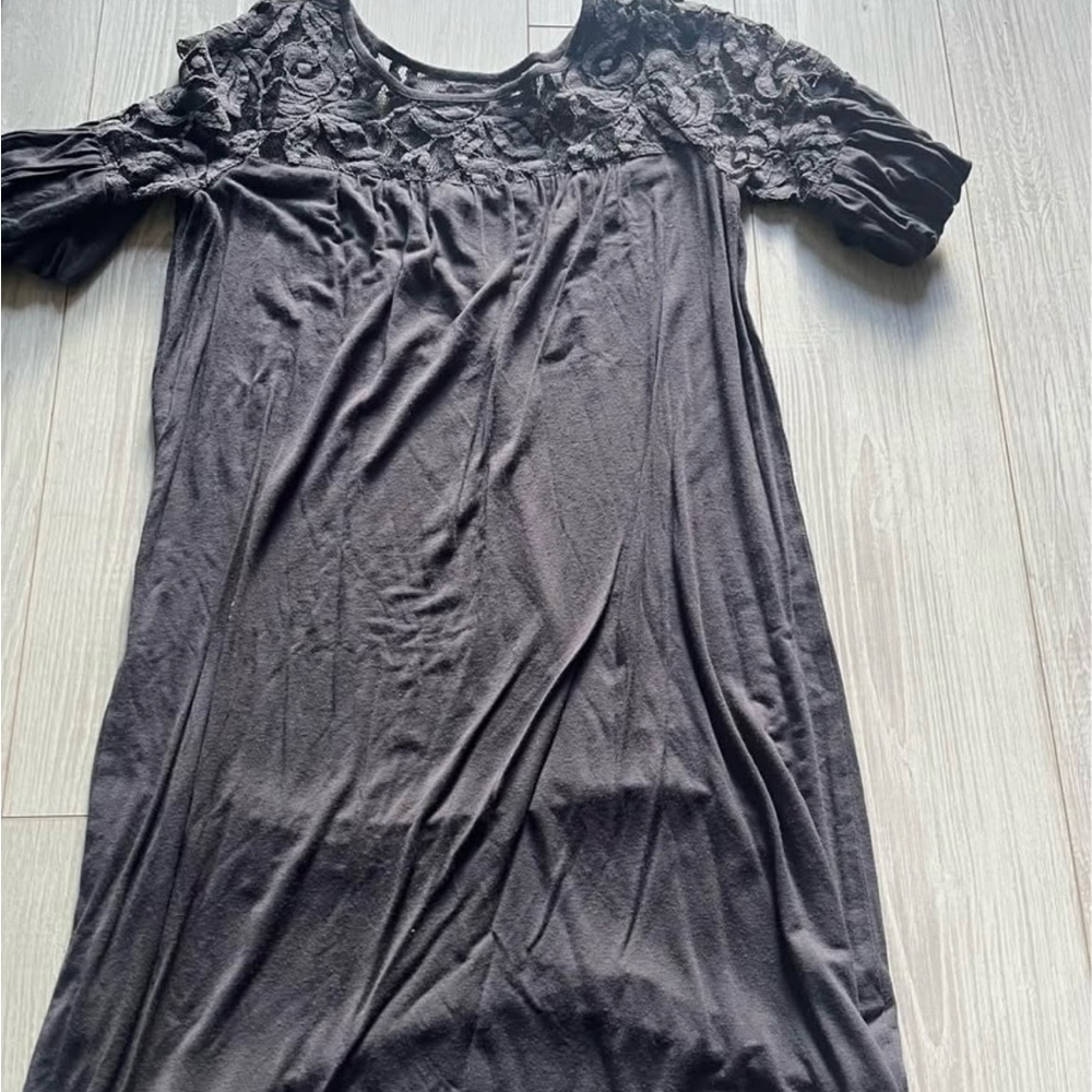 Elegant Black Lace Dress